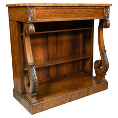 George IV Rosewood Bookcase