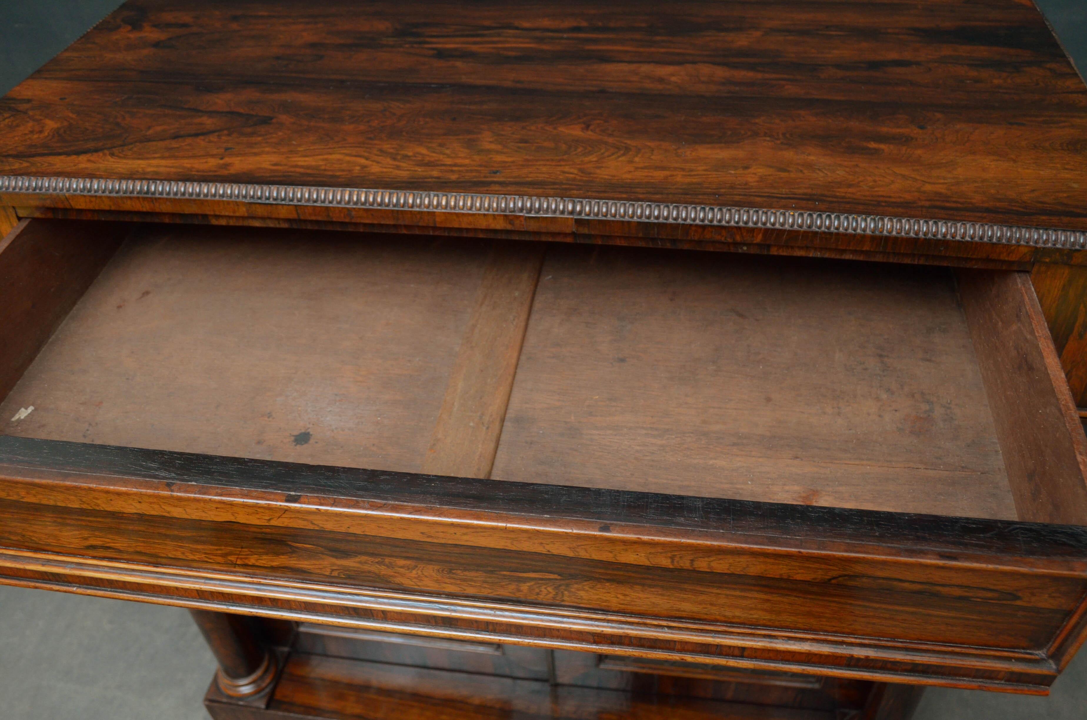 Early 19th Century George IV Rosewood Chiffonier