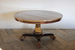 George IV Rosewood and Giltwood Centre Table