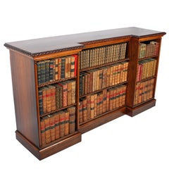 George IV Rosewood Open Bookcase