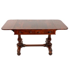 George IV Rosewood Sofa Table