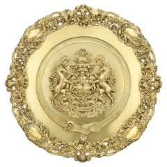 Chargeur irlandais George IV en argent doré