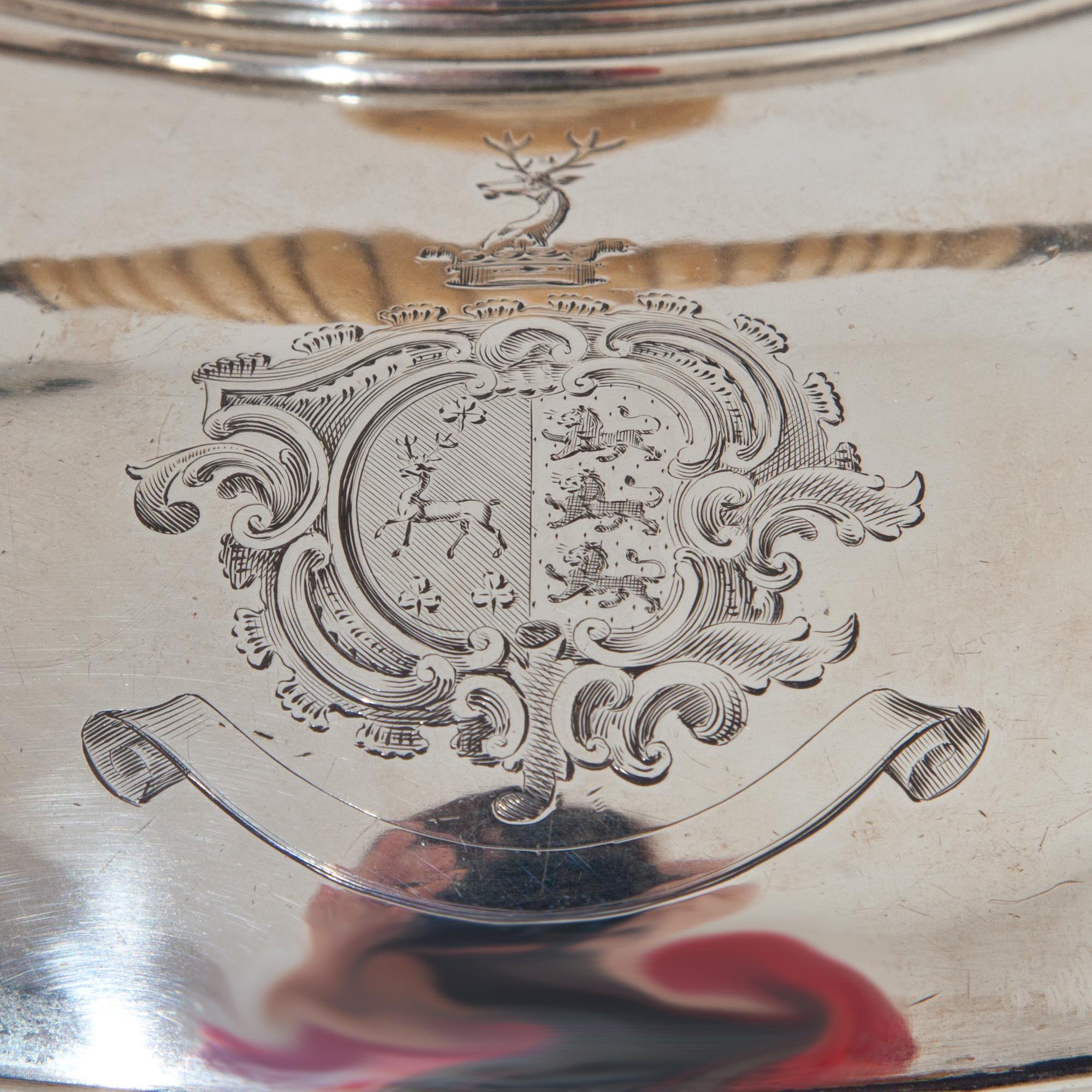 George IV Silver Tea Pot, Dublin, 1828-1829 11