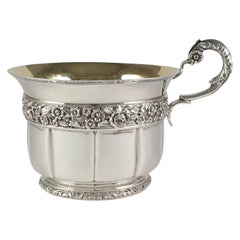 George IV Sterling Silver Gilt Christening Cup, London, 1828