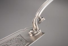 George IV Sterling Silver Scottish Fish Slice by Mitchell & Sons