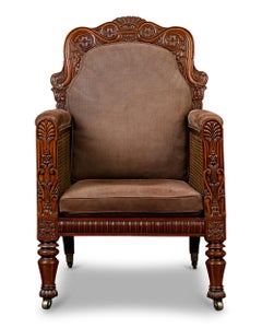 George IV Walnut Armchair