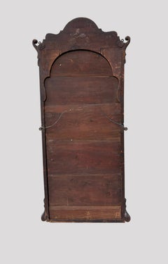 George IV Walnut Framed Wall Mirror