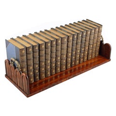George IV Zebra Wood Book Stand