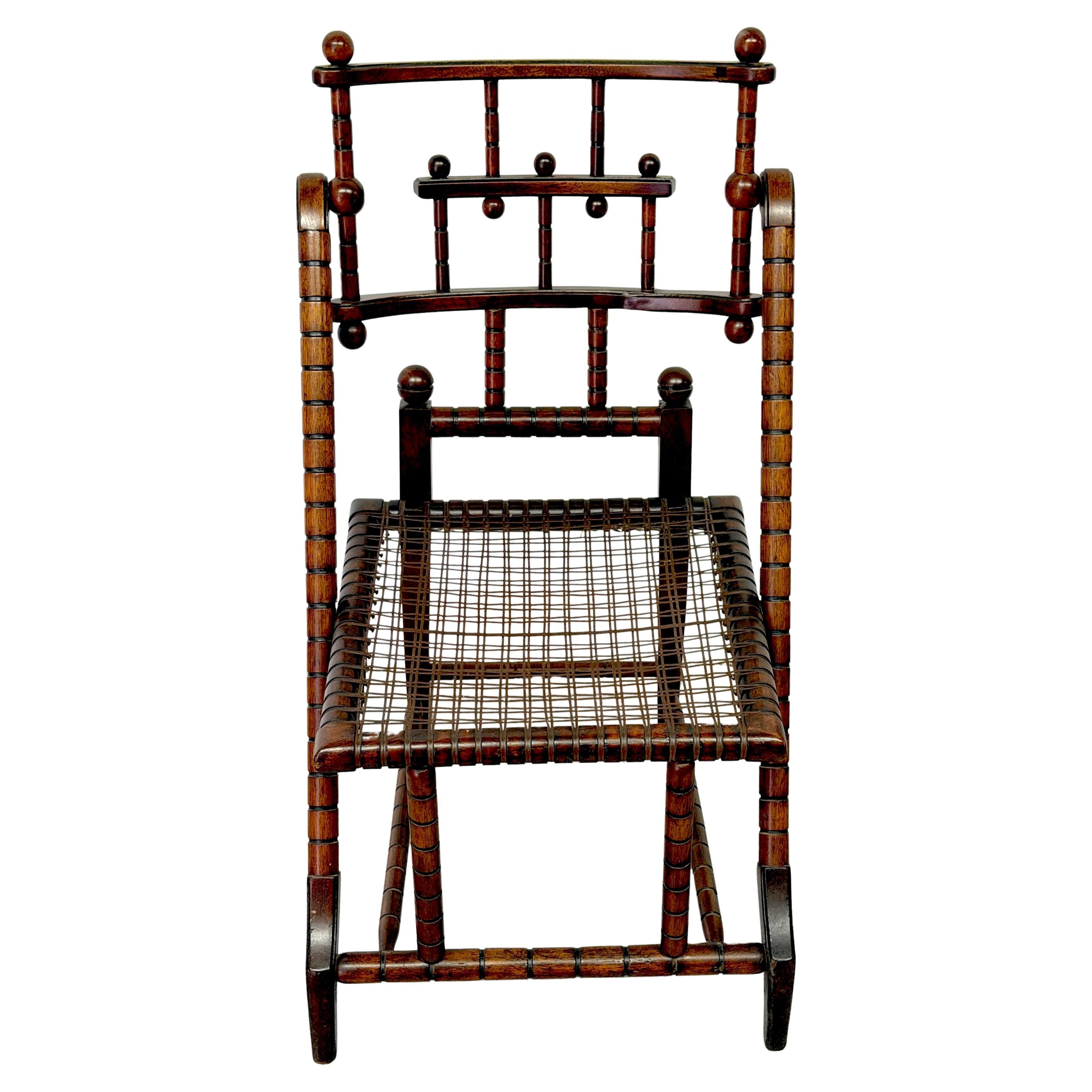George J. Hunzinger American Aesthetic Movement Side Chair, Circa 1880–1895 in vendita
