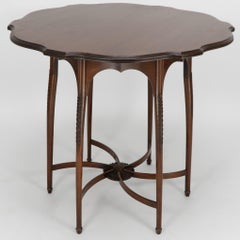George Jack for Morris and Co. A high Aesthetic Movement circular side table