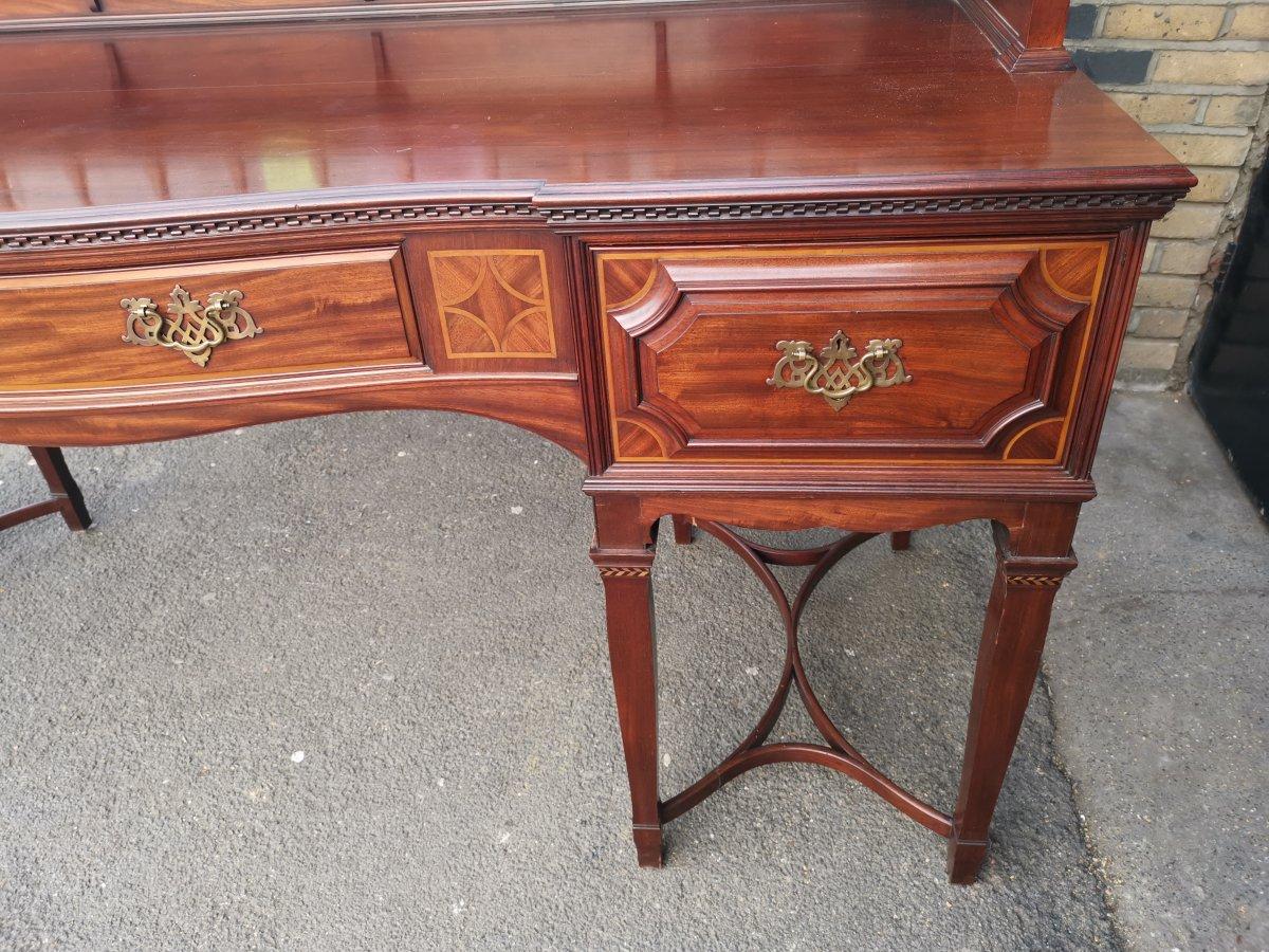 George Jack for Morris & Co. an Arts & Crafts Inlaid Mahogany Sideboard For Sale 5