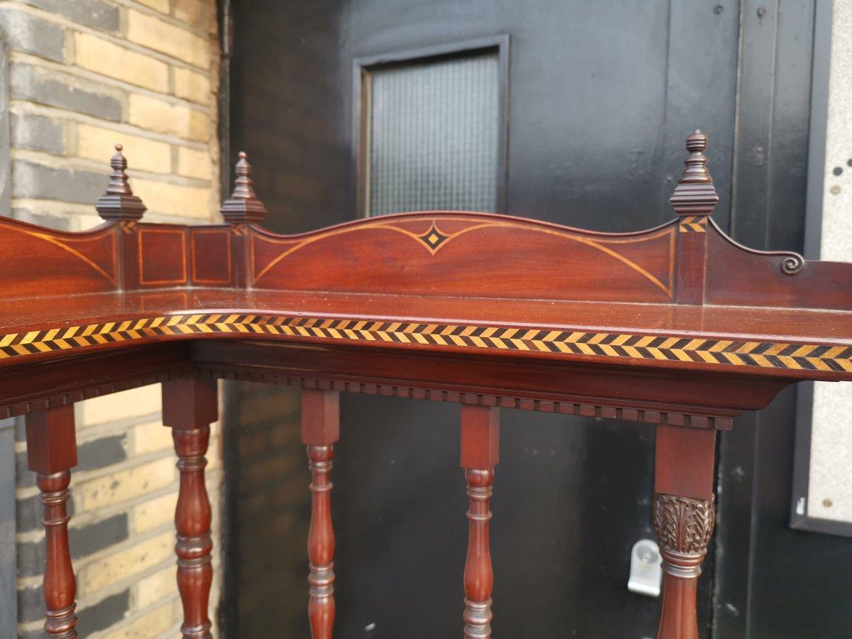 George Jack for Morris & Co. an Arts & Crafts Inlaid Mahogany Sideboard For Sale 2