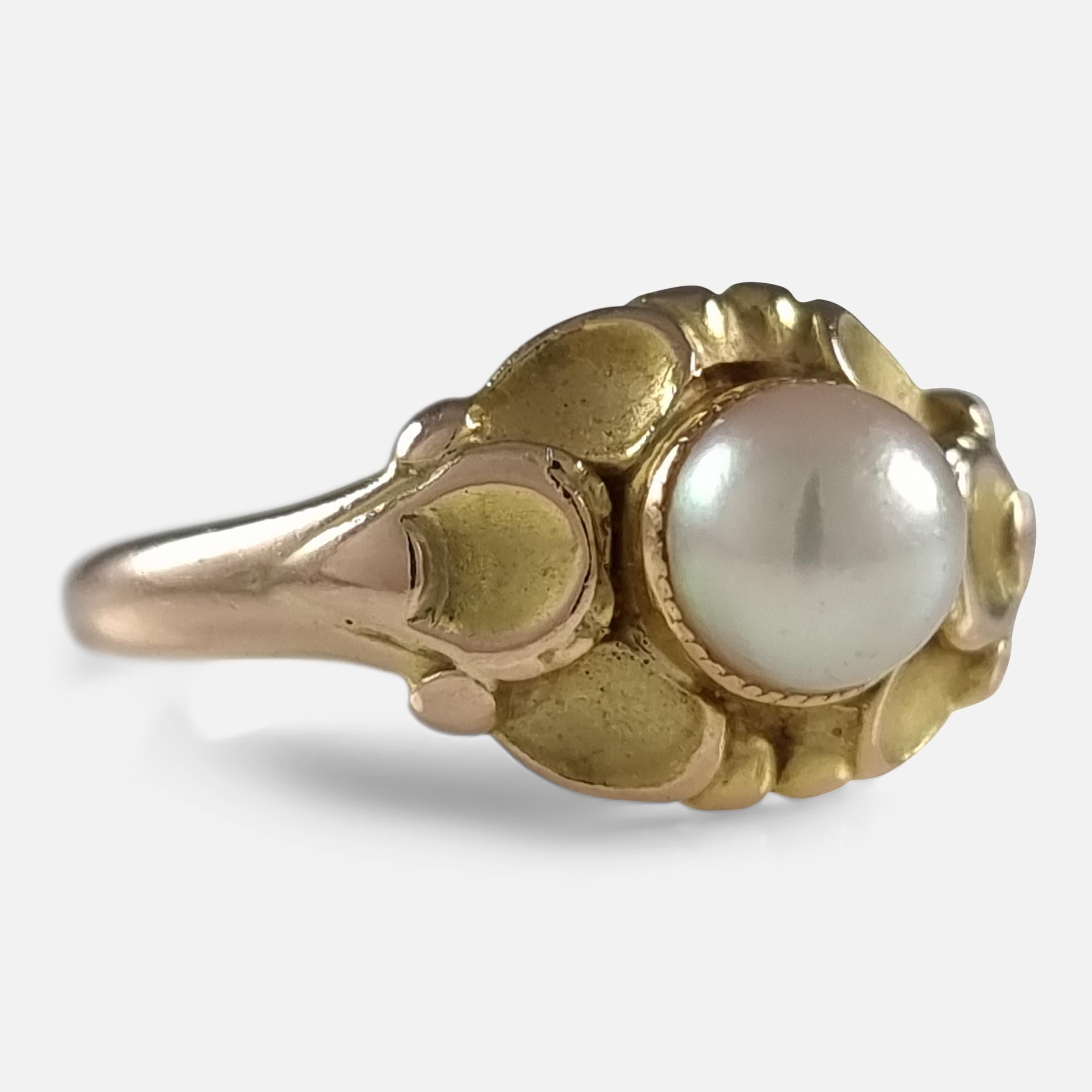 georg jensen pearl ring