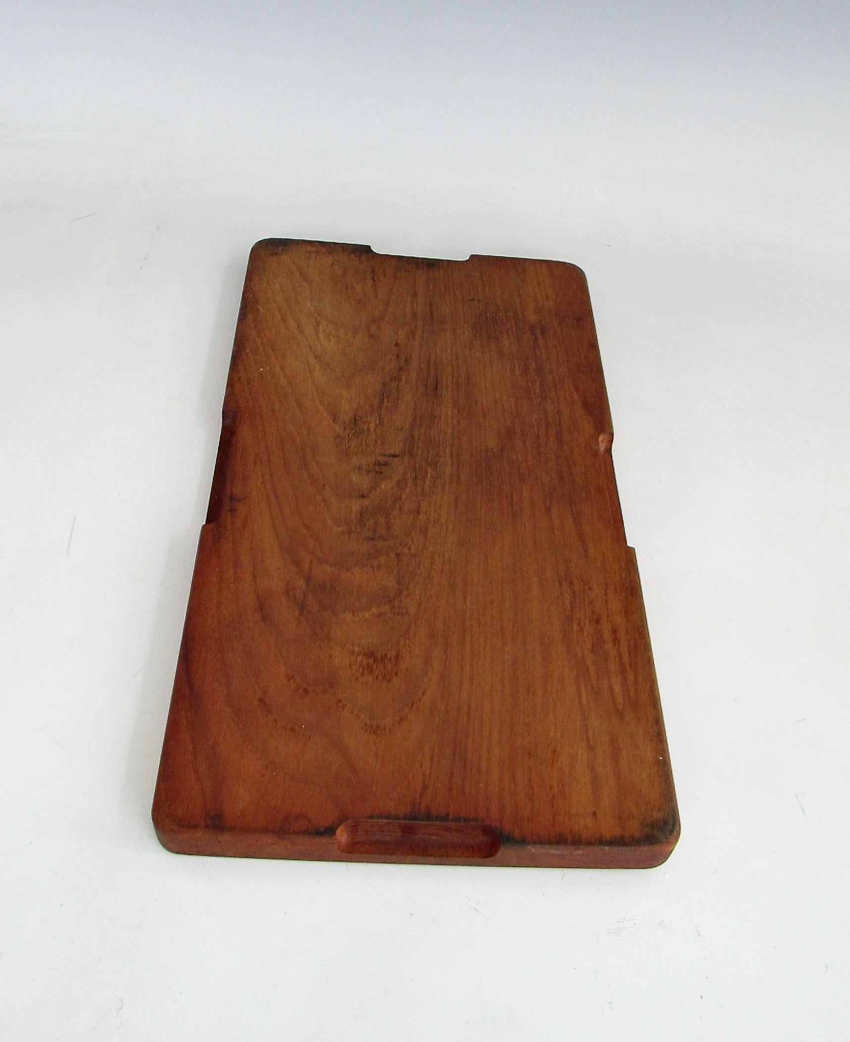 George Jensen Denmark large bar cocktail tool set in fitted teak holder For Sale 6