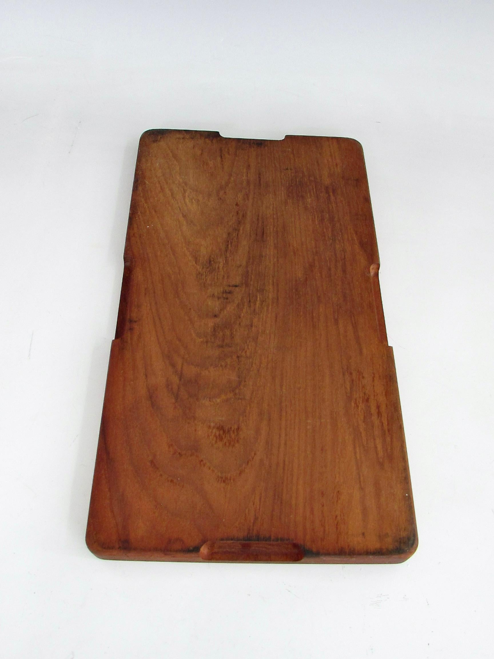 George Jensen Denmark large bar cocktail tool set in fitted teak holder For Sale 7