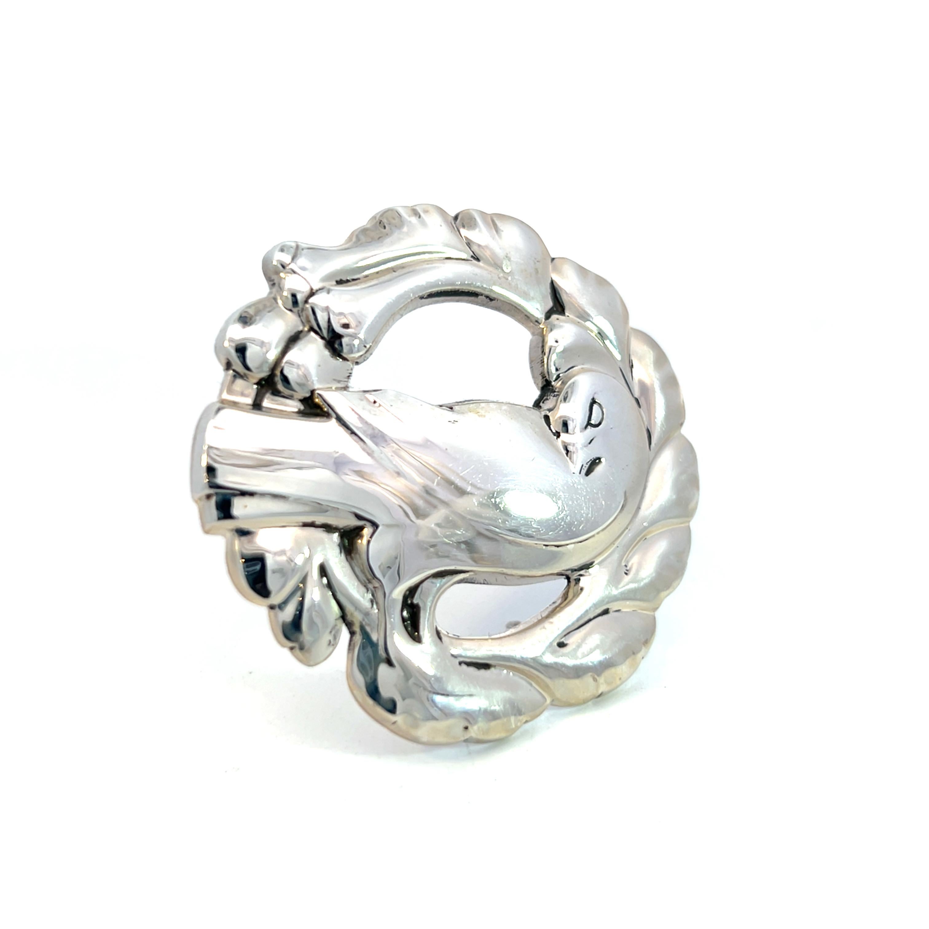 George Jensen Estate Bird Dove Brooch Silver GJ27

This elegant Authentic George Jensen Brooch is made of sterling silver and have a weight of 12.4 grams.

TRUSTED SELLER SINCE 2002

PLEASE SEE OUR HUNDREDS OF POSITIVE FEEDBACKS FROM OUR