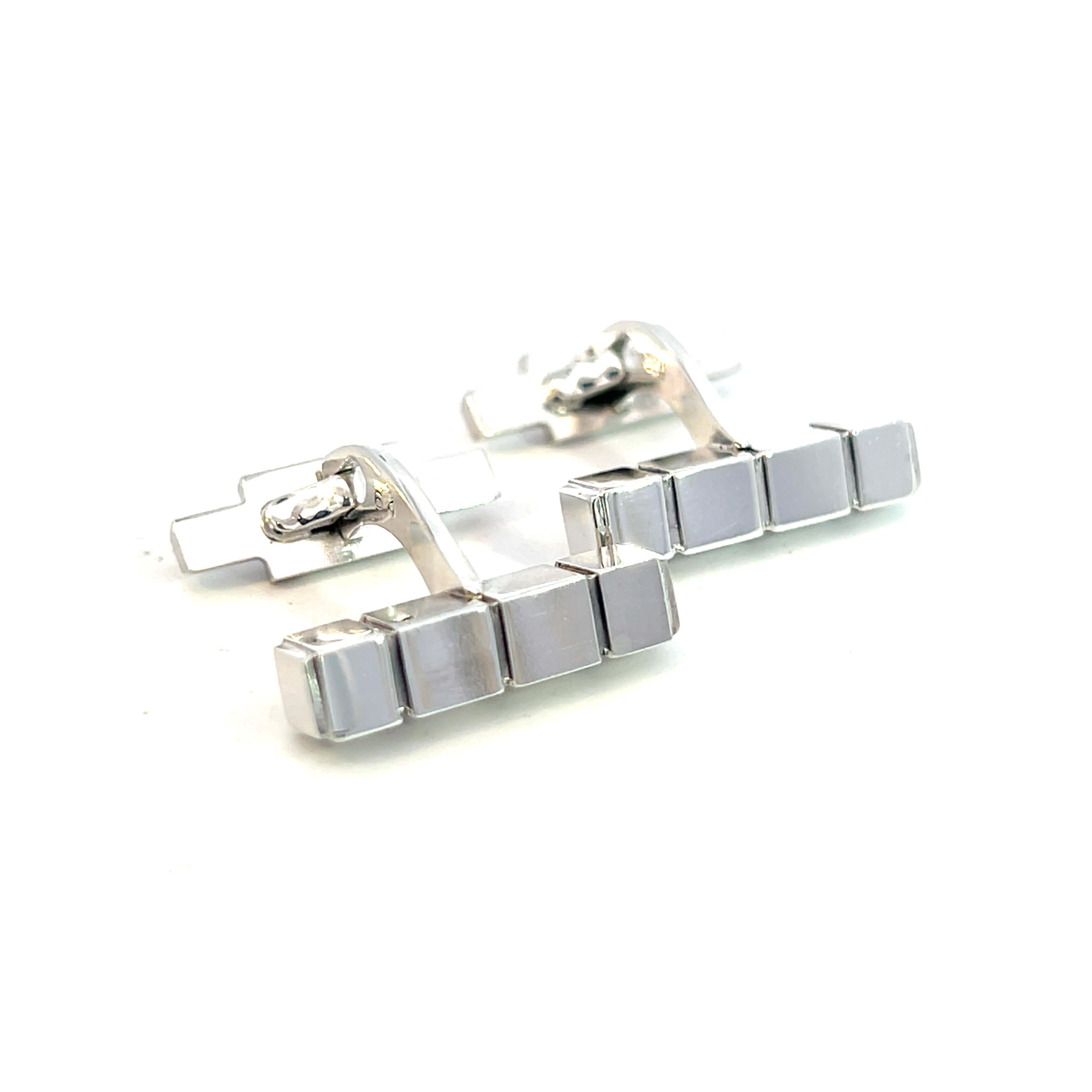 Boutons de manchette masculins Georg Jensen Estate Silver en vente 1