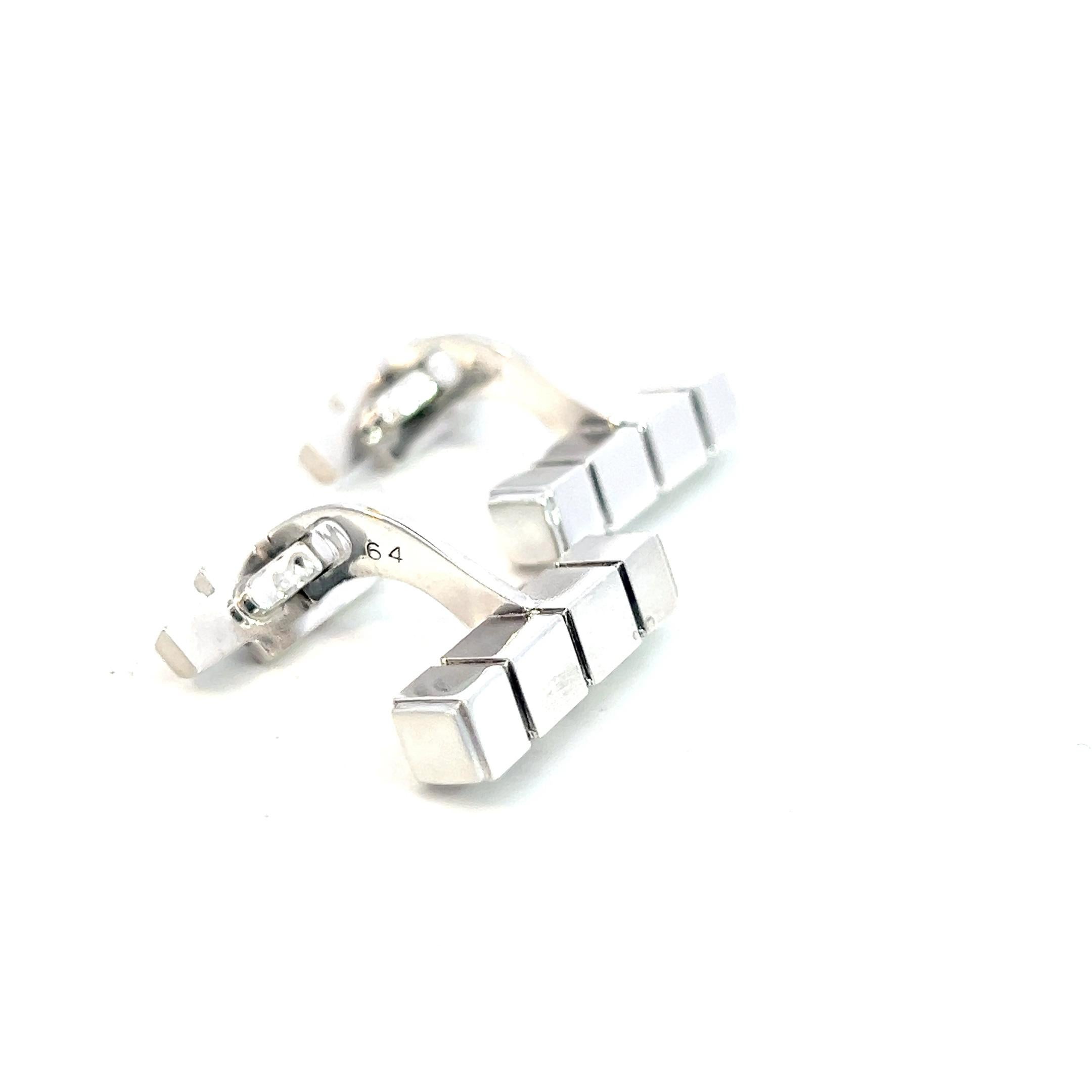 Boutons de manchette masculins Georg Jensen Estate Silver en vente 2