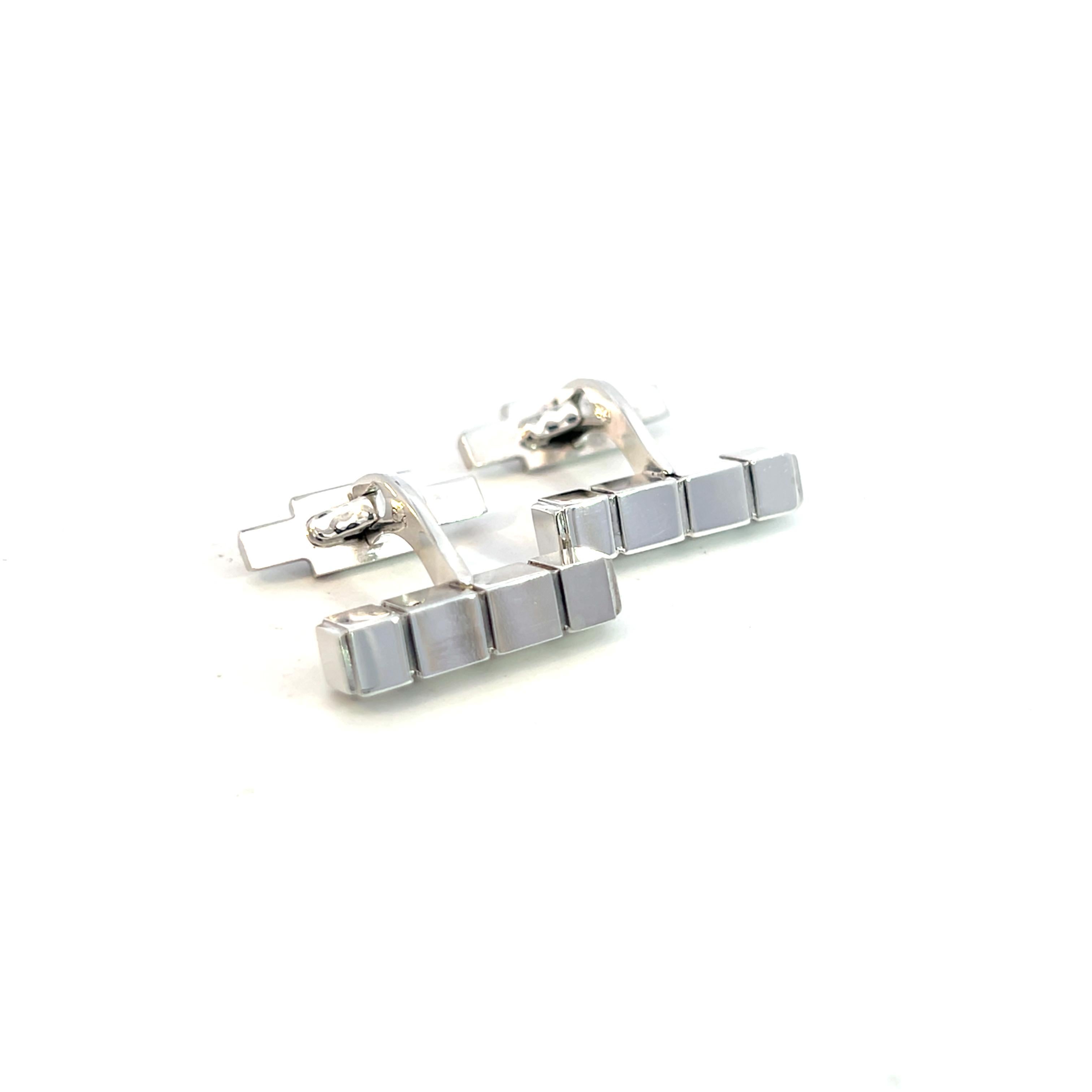 Boutons de manchette masculins Georg Jensen Estate Silver en vente 4