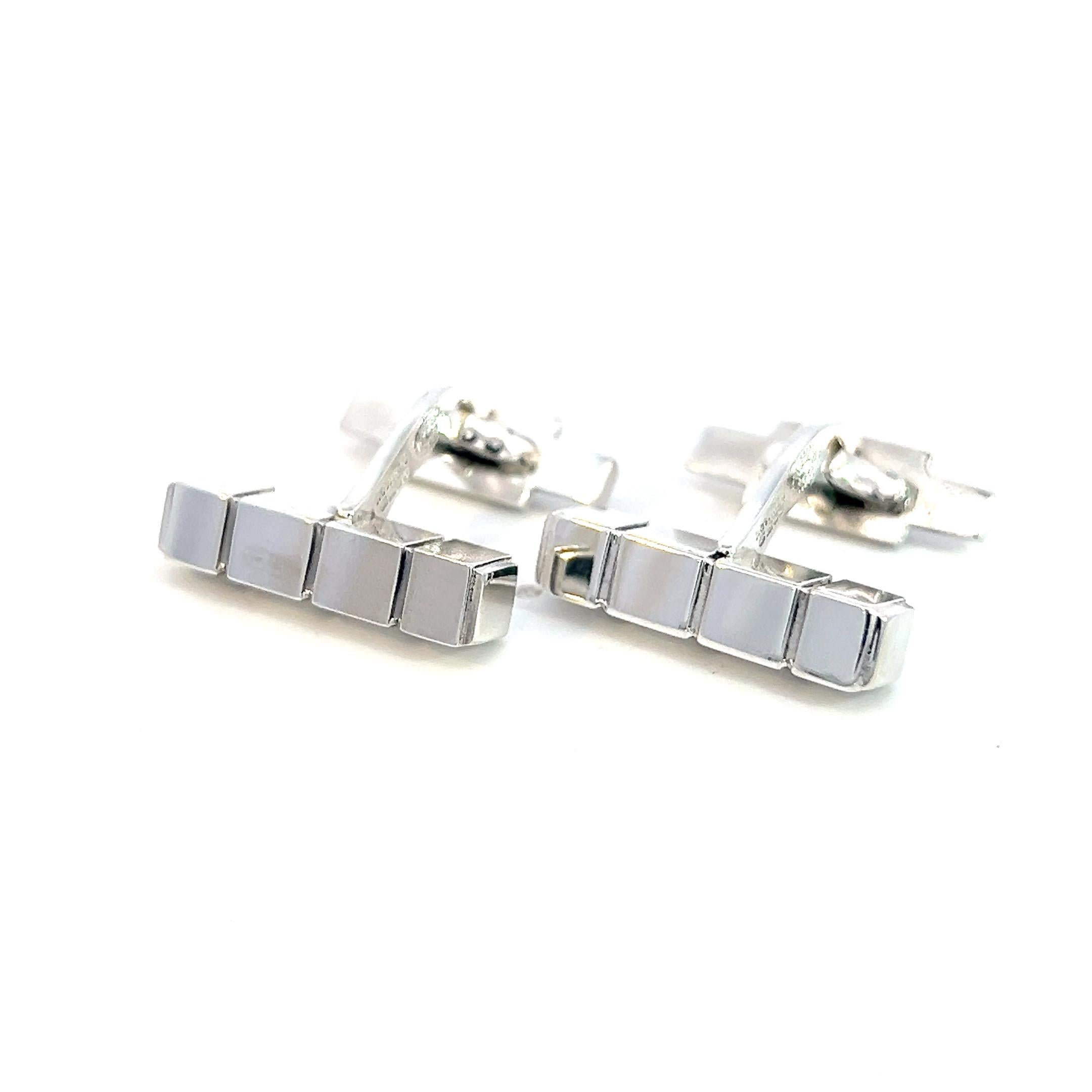 Boutons de manchette masculins Georg Jensen Estate Silver en vente 5