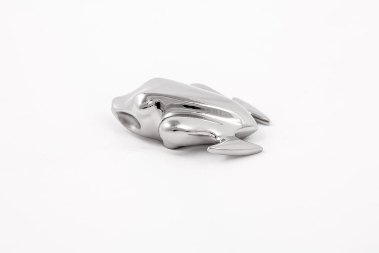 Georg Jensen Sterling Silver Frog Key Chain – Danish Design 