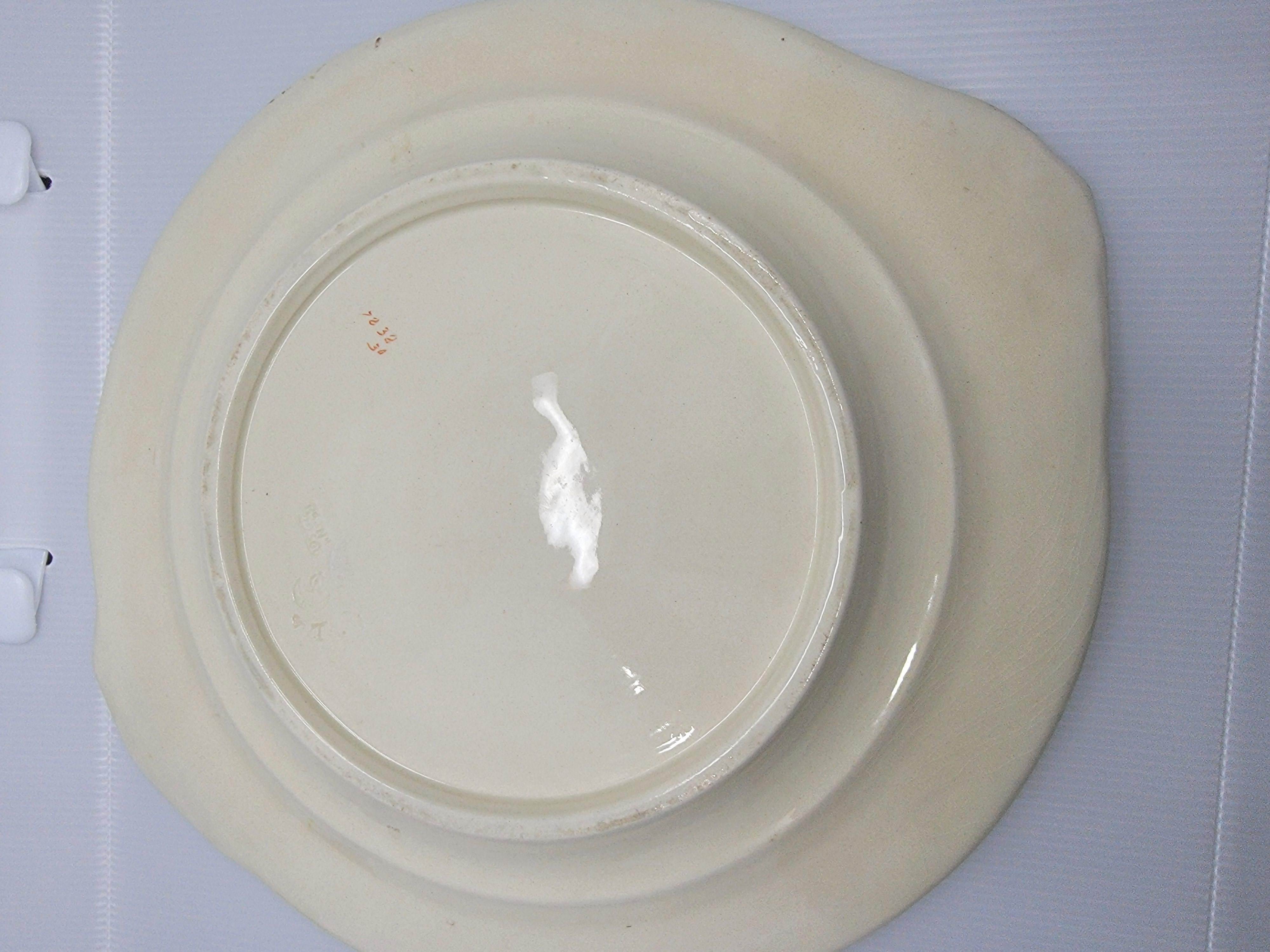 Victorian George Jones Cheese Dish For Sale