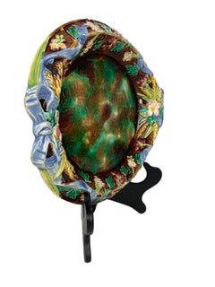 George Jones Majolica Bread Tray