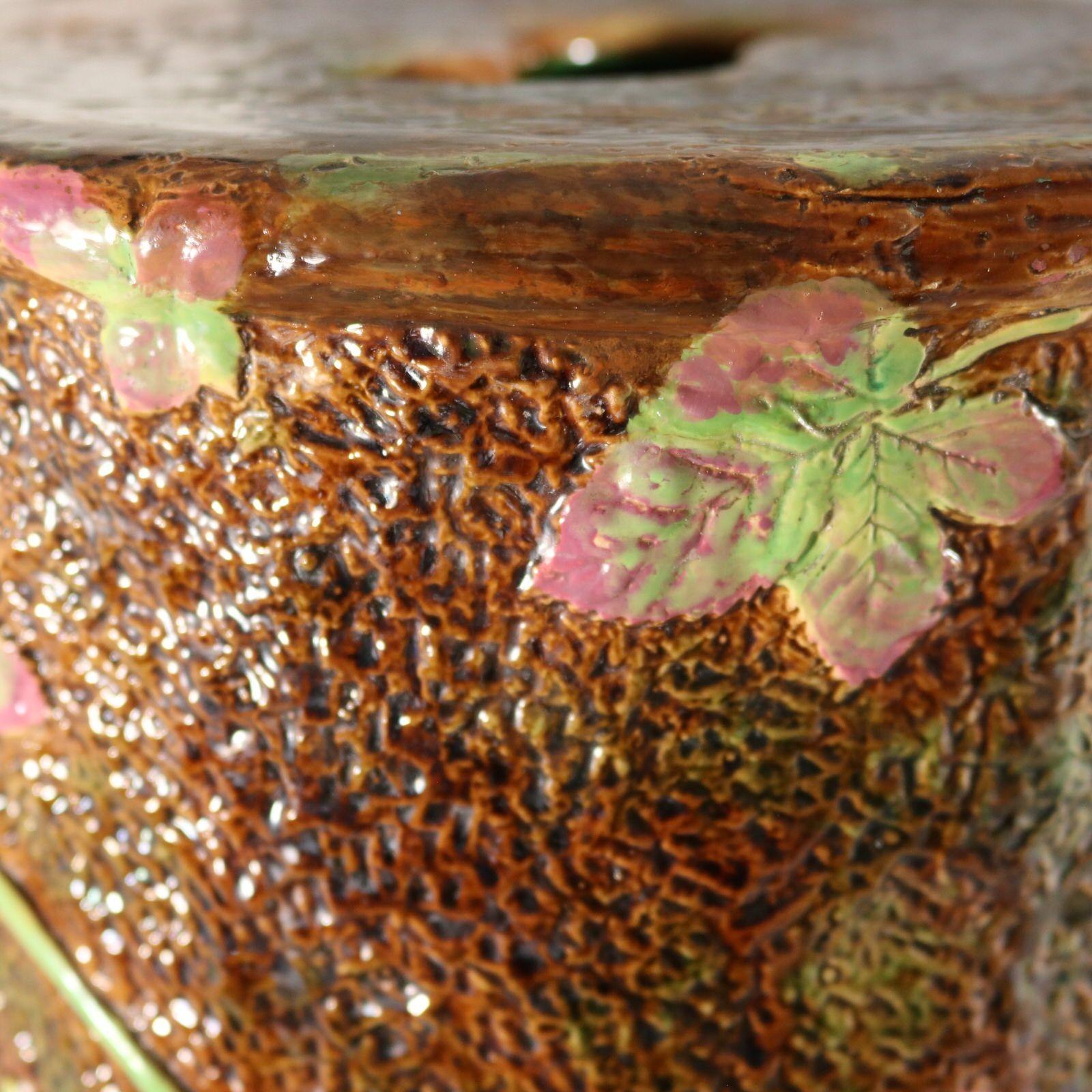 George Jones Majolica Daisy Garden Seat 12