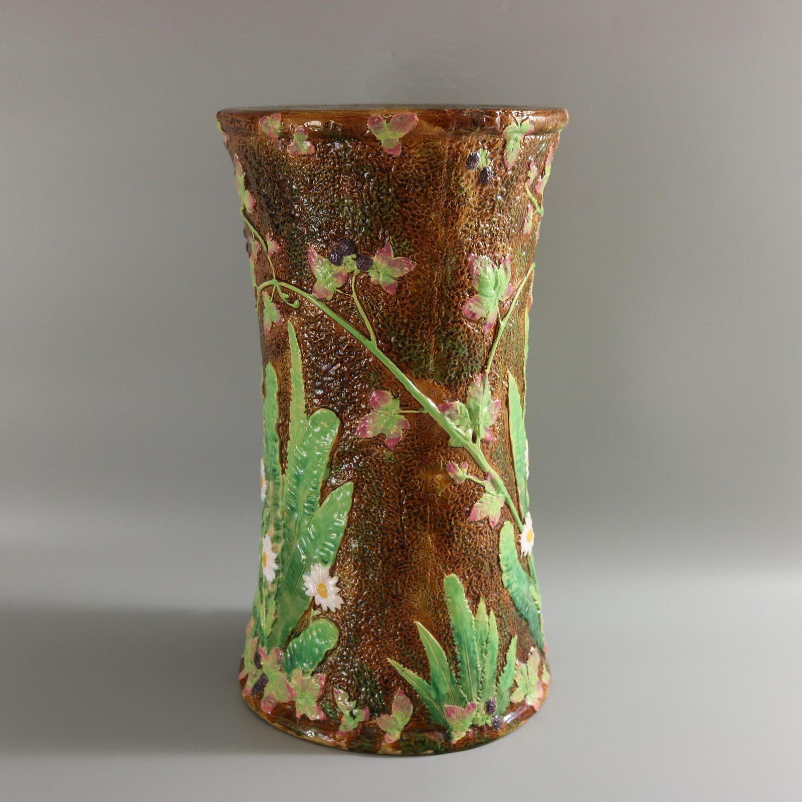 George Jones Majolica Daisy Garden Seat 2