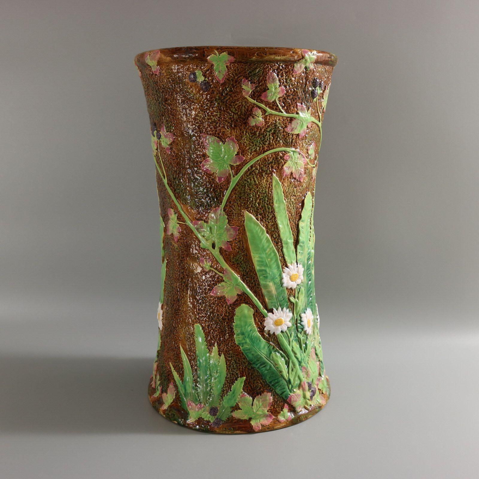 George Jones Majolica Daisy Garden Seat 3