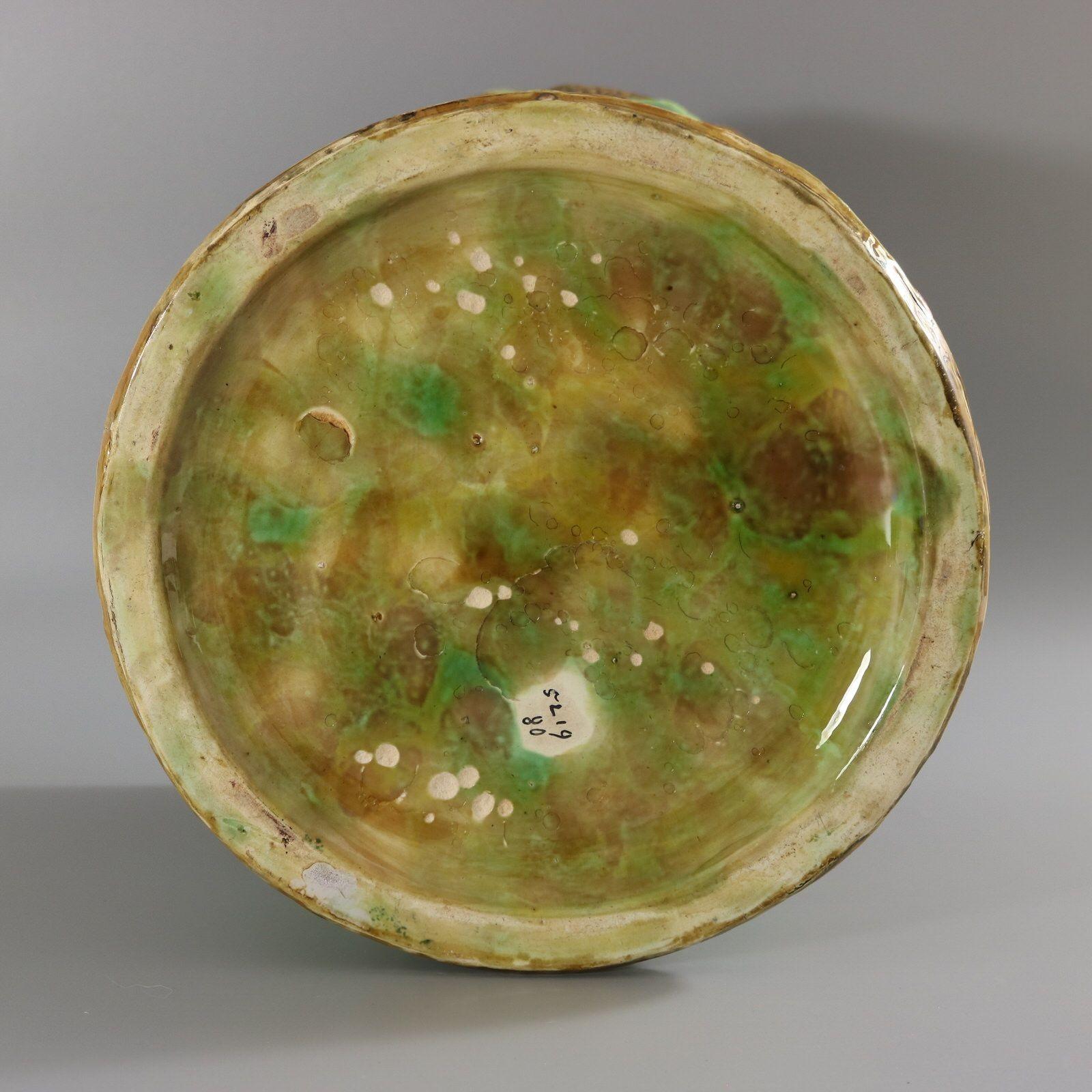 George Jones Majolica Daisy Jardiniere 3