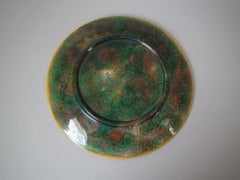 George Jones Majolica Horse Chestnut Plate