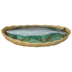 George Jones Majolica Mackerel Tureen