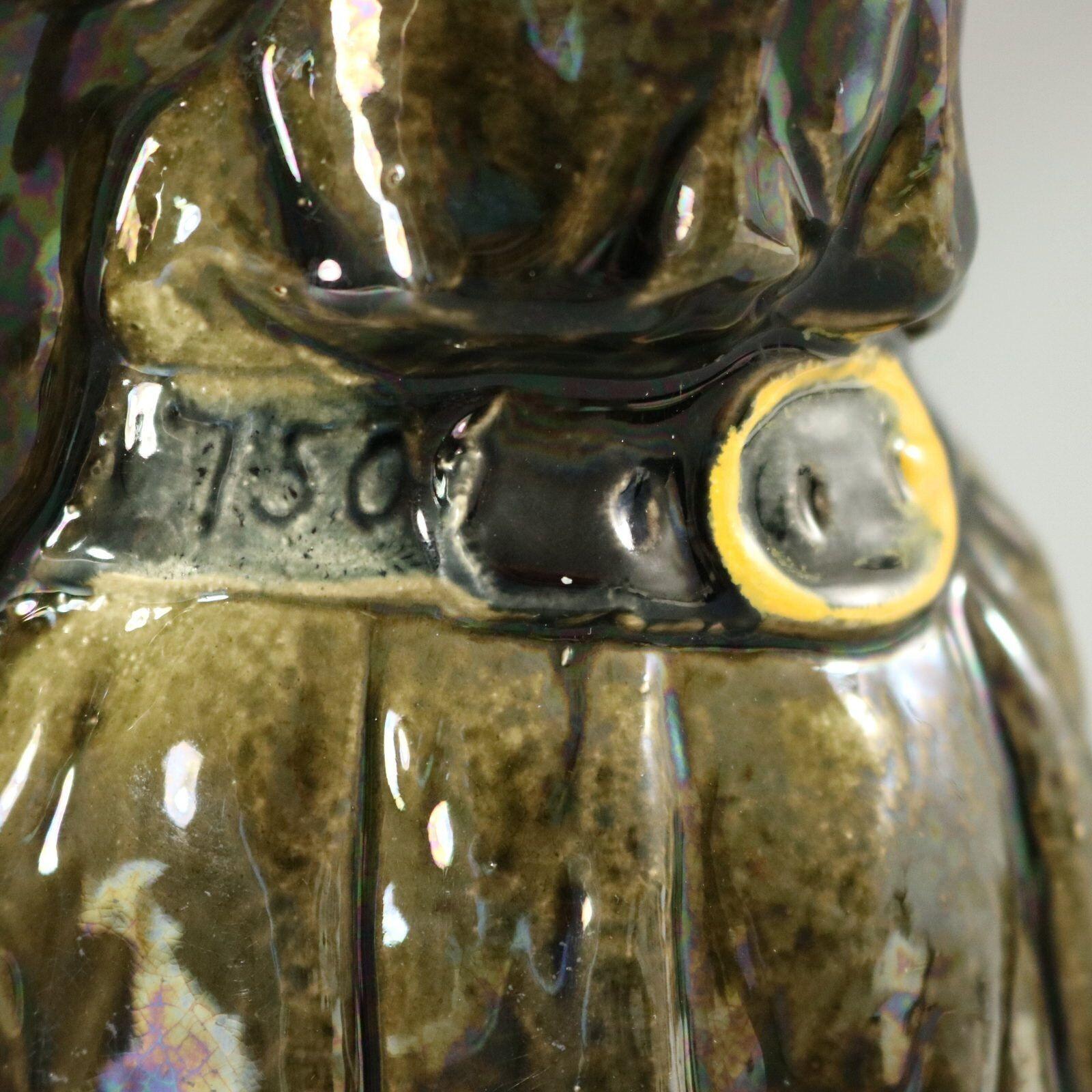 George Jones Majolica Monk Pitcher 3