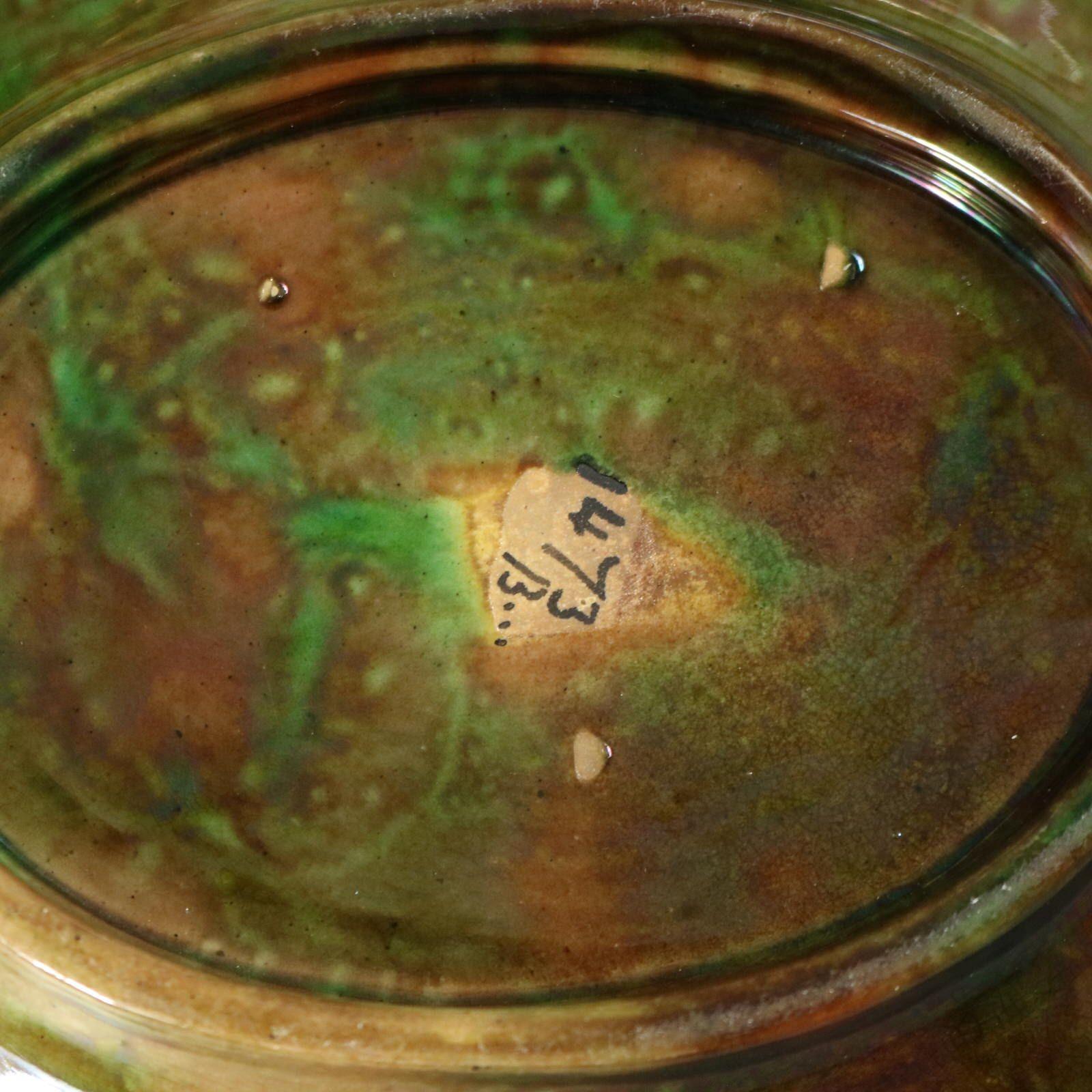 George Jones Majolika Eiche und Eicheln Box im Angebot 6