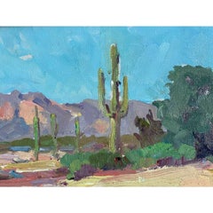 George Kennedy Brandriff Oil on Canvas Desert in Hemet CA