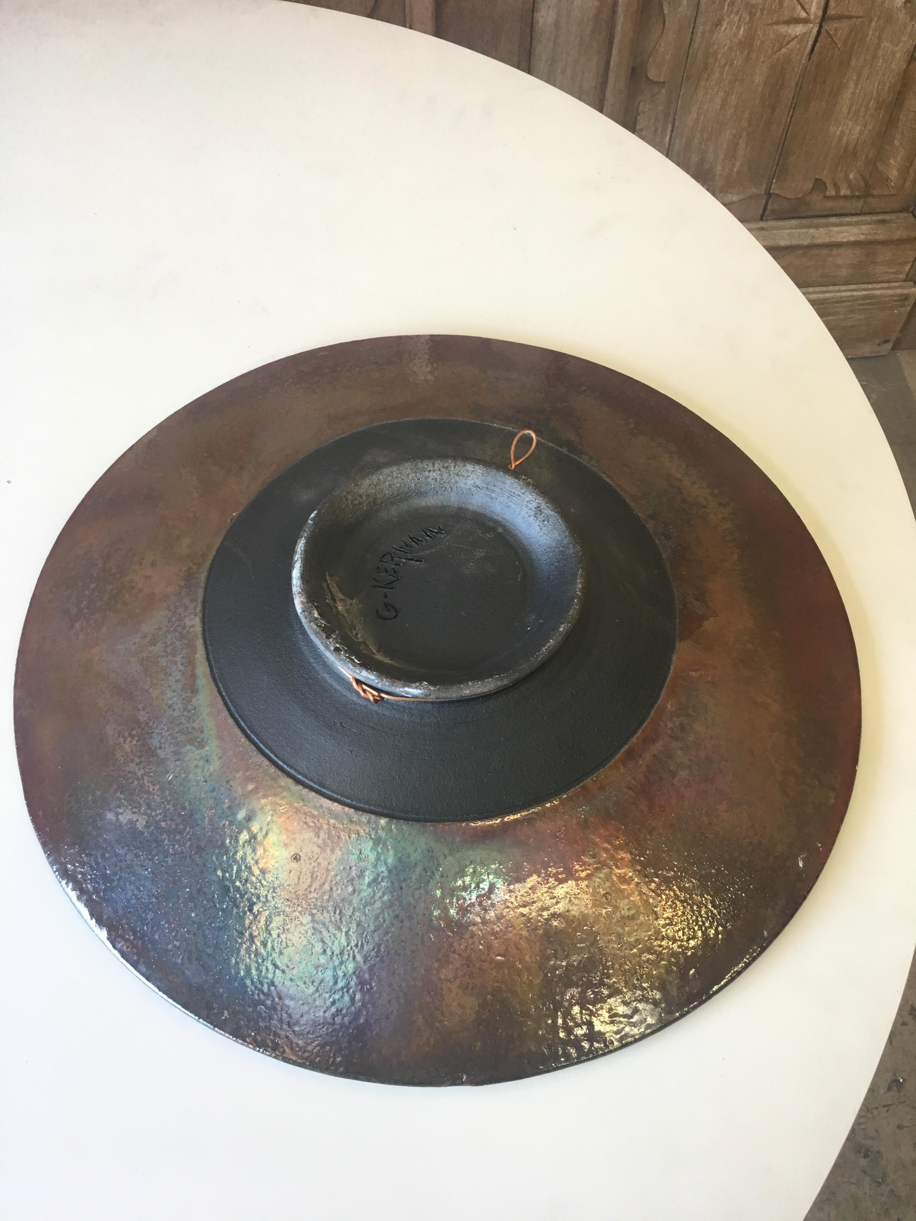 George Kernan Large Raku Bowl 5