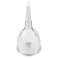 George Knight Antique Sterling Silver Wine Funnel