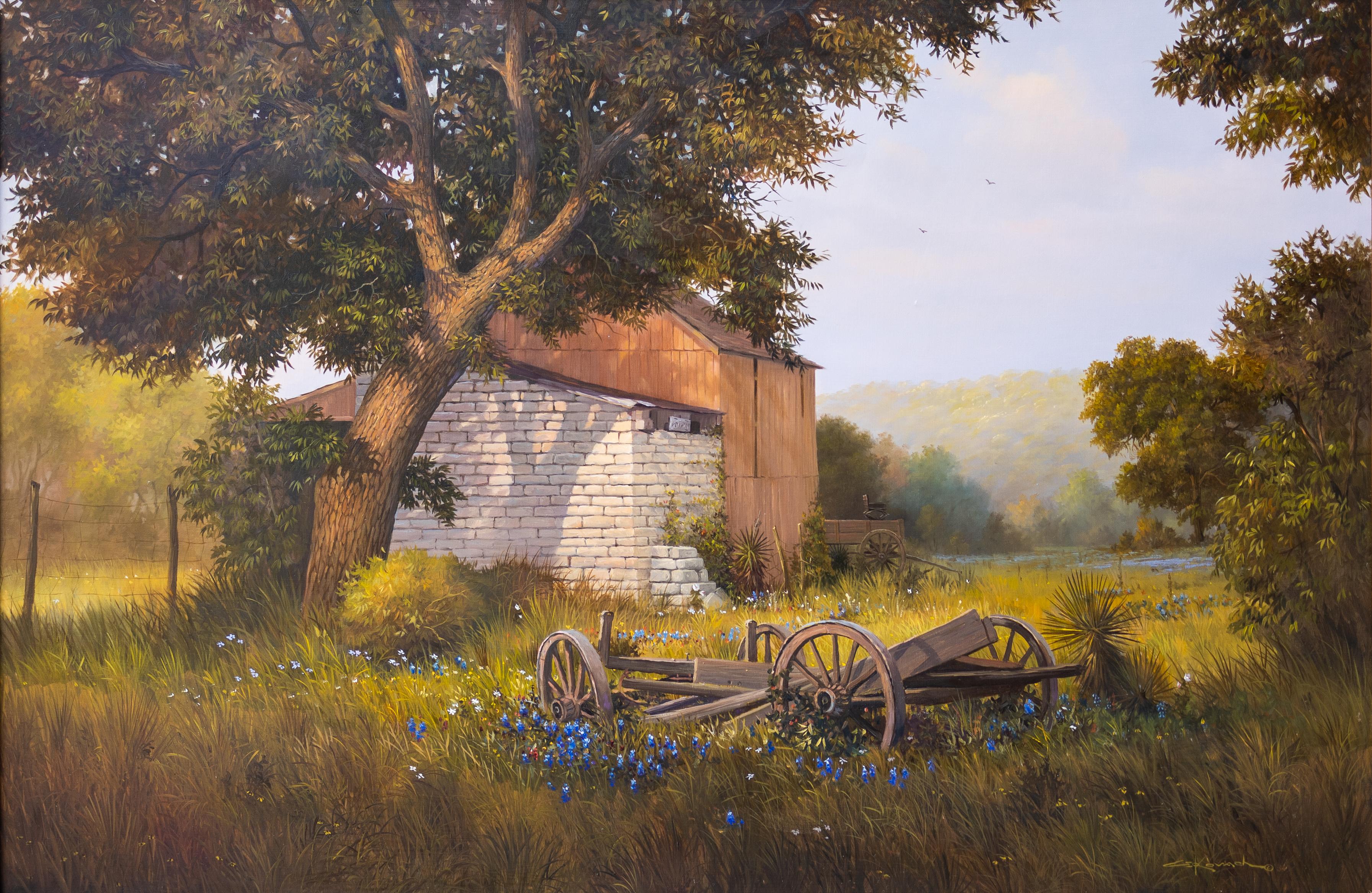 George Kovach Landscape Painting - Silenced By Time