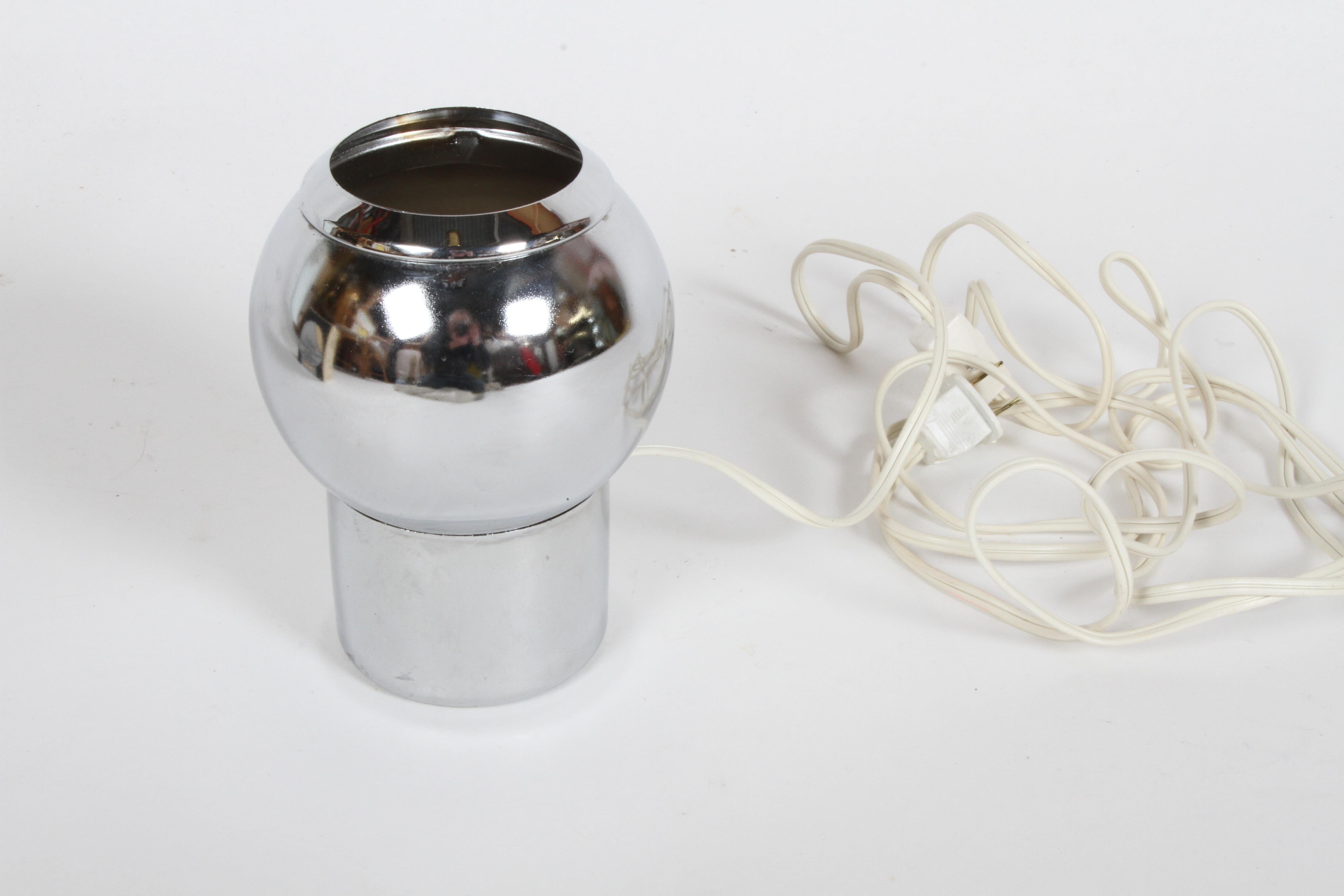 Mid-Century Modern George Kovacs, Contribution to Art, 1960s Chrome Ball Art Accent Light / NOS