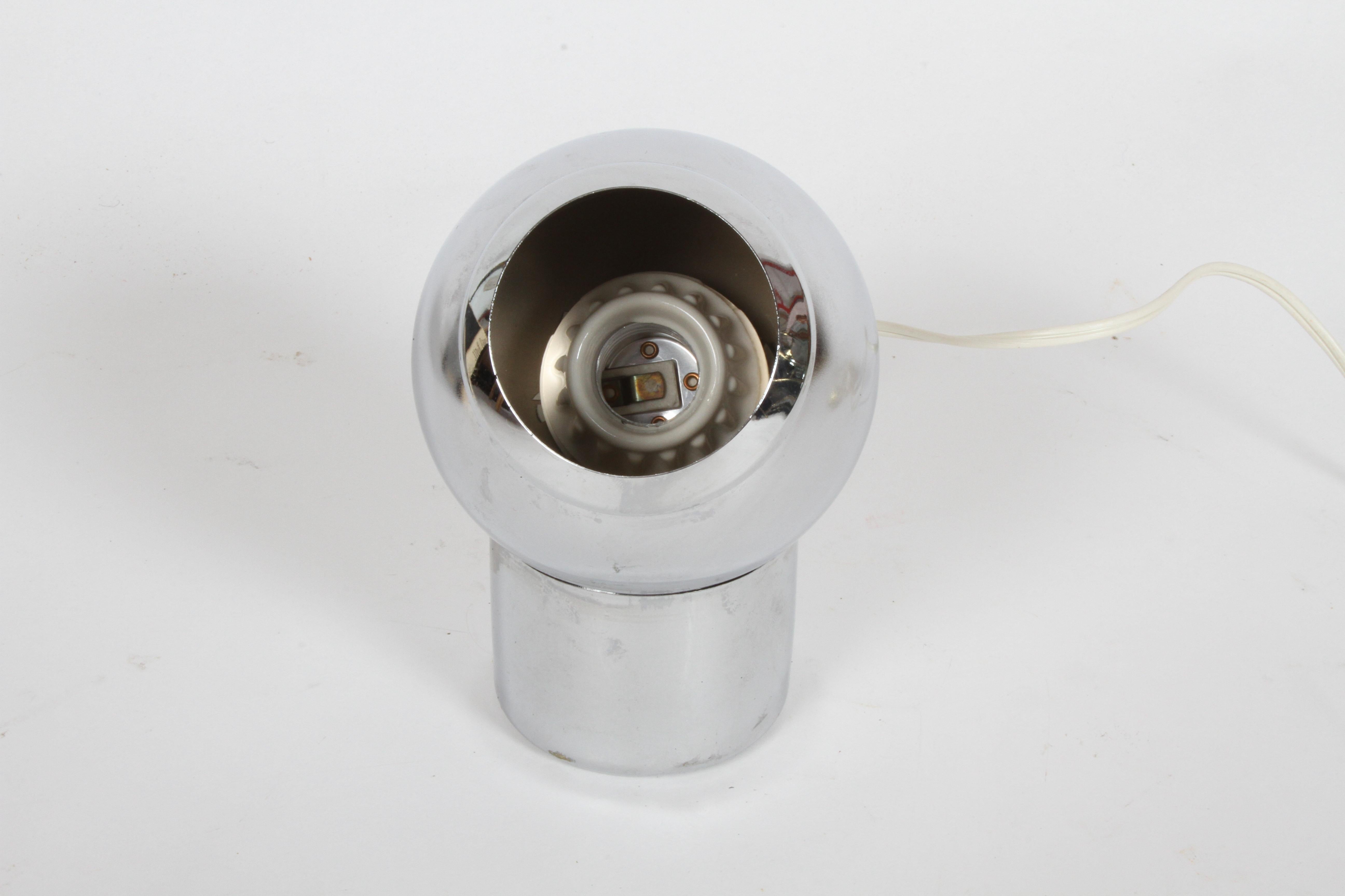 George Kovacs, Contribution to Art, 1960s Chrome Ball Art Accent Light / NOS 3