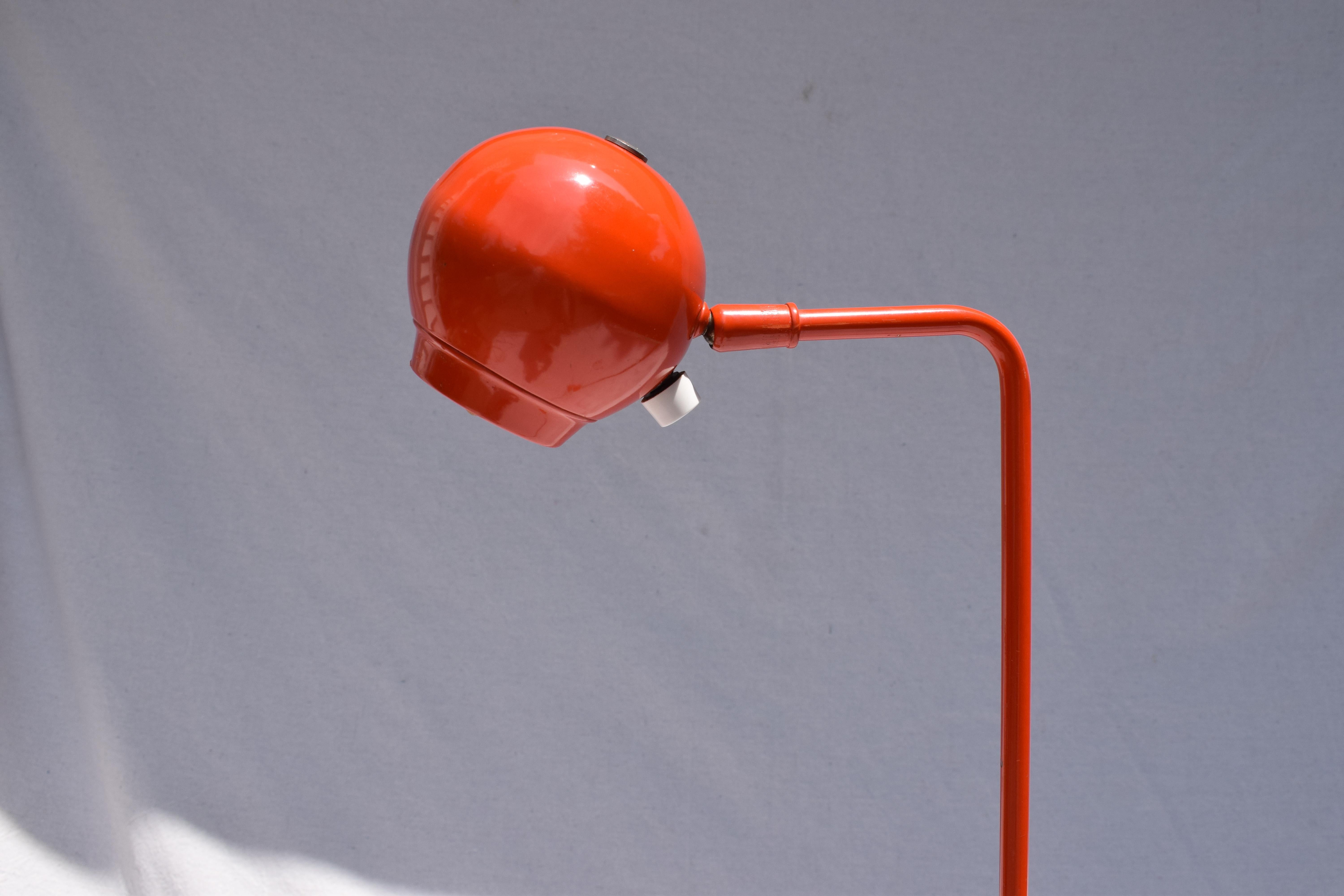 Enamel George Kovacs for Robert Sonneman Eyeball Floor Lamp