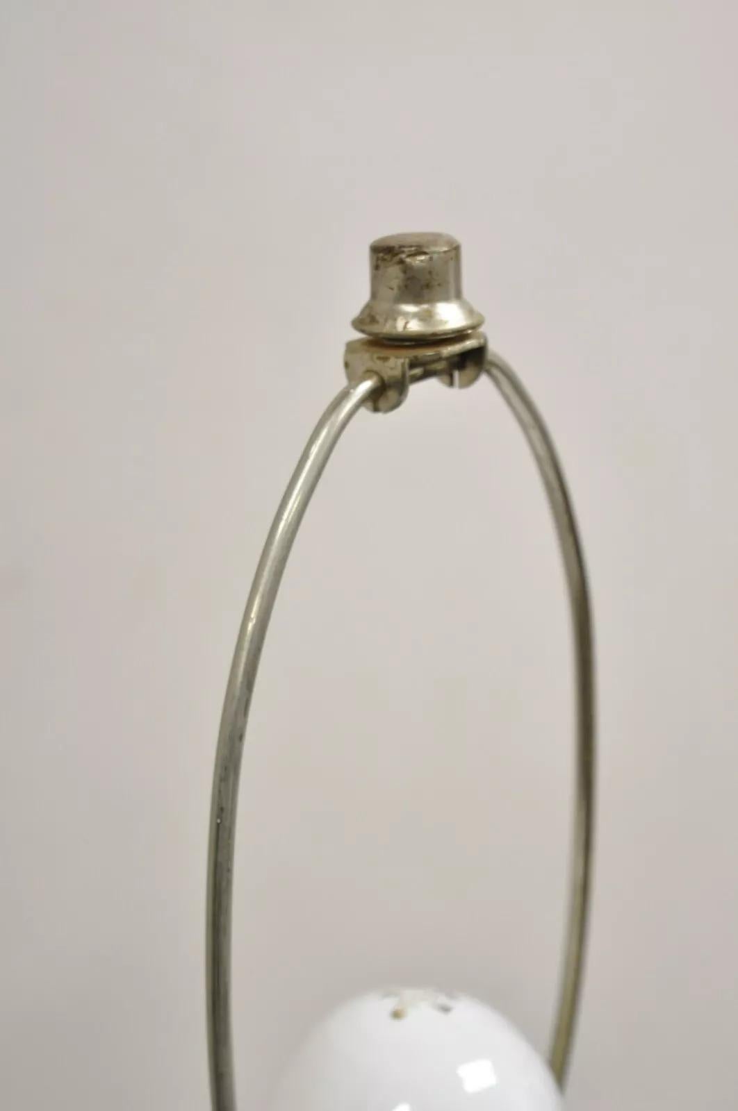 George Kovacs Mid Century Modern Chrome 4 Stacked Ball Table Lamps - a Pair 1