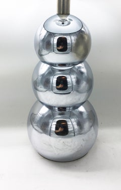 George Kovacs WStyle Chrome Stacked Ball Lamp