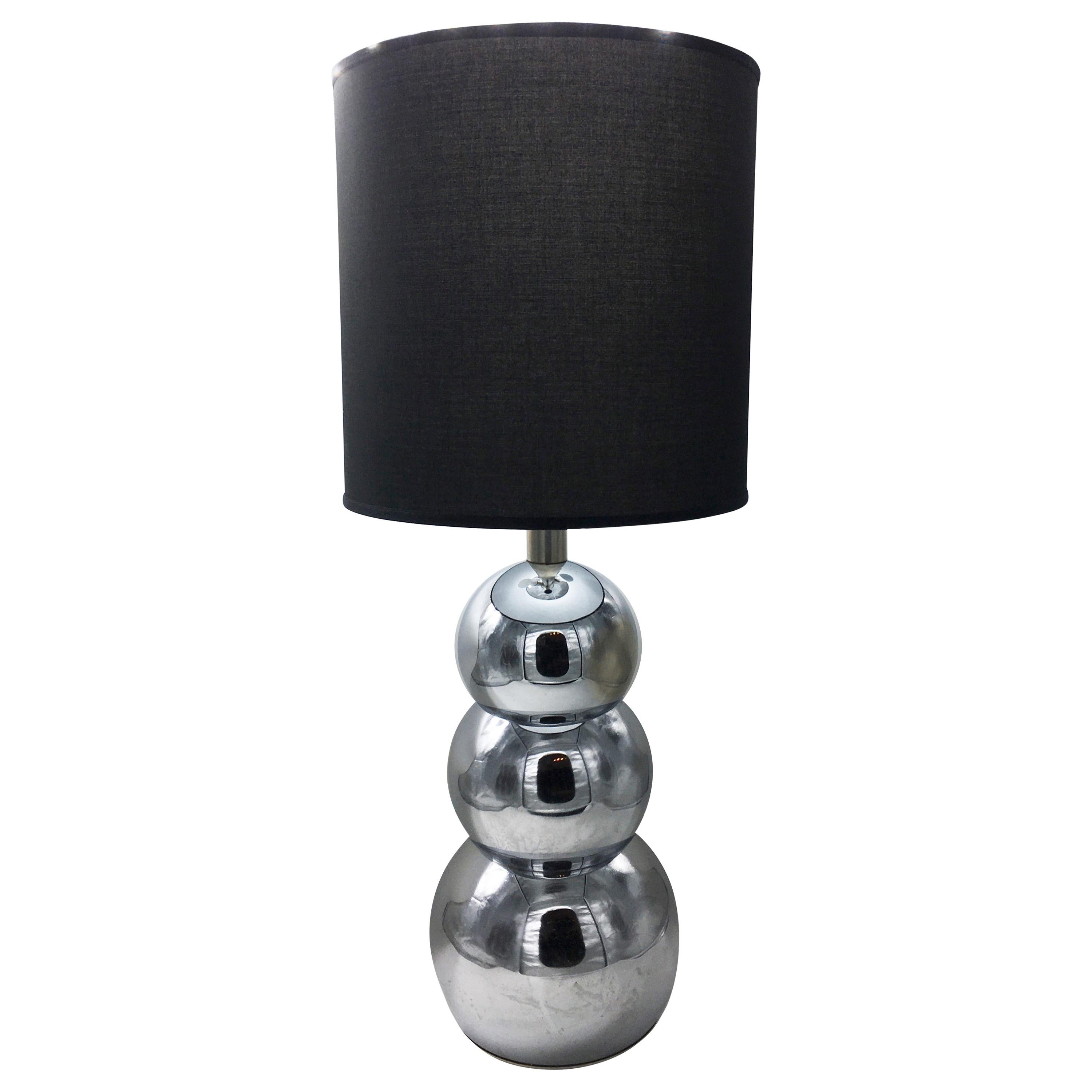 George Kovacs WStyle Chrome Stacked Ball Lamp