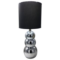 Vintage George Kovacs WStyle Chrome Stacked Ball Lamp