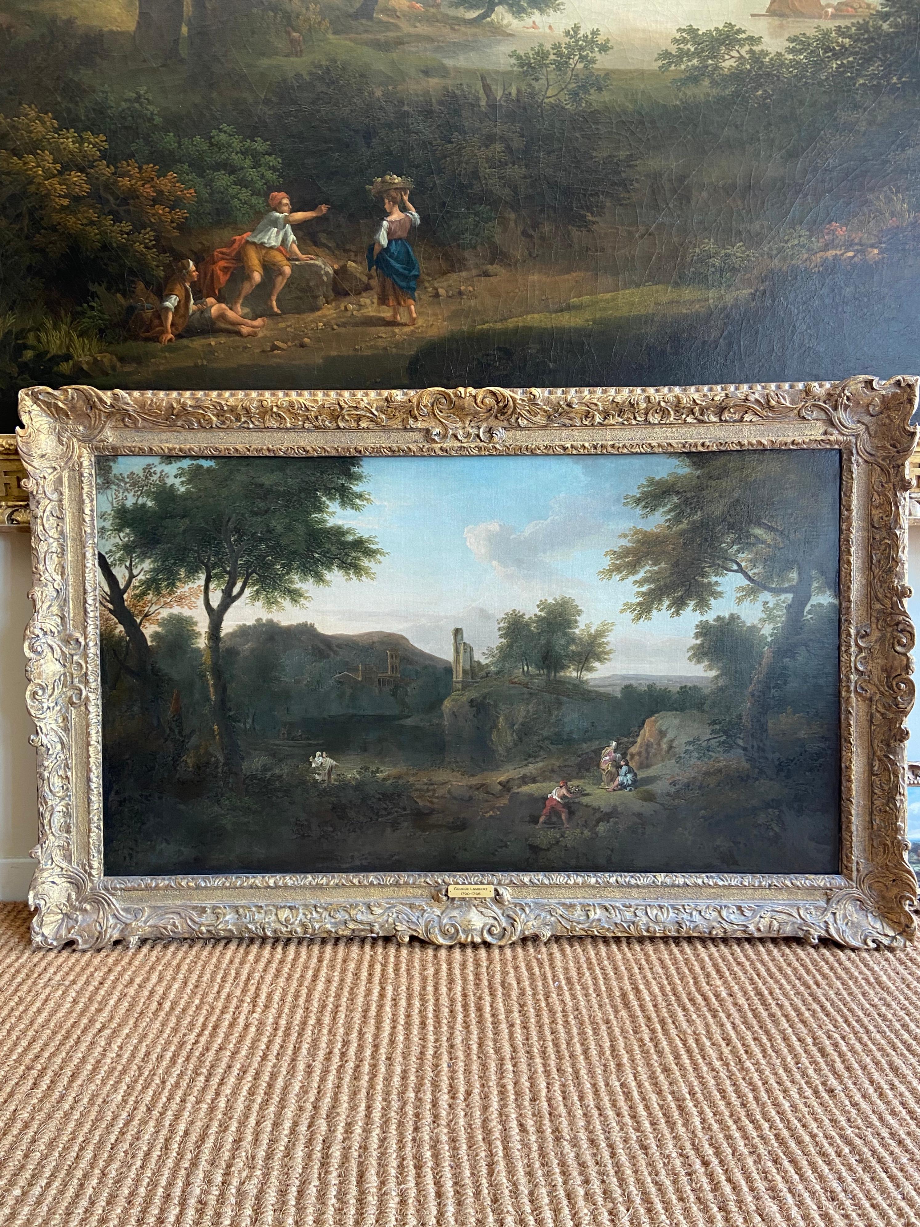 Stunning 18th Century Landscape By George Lambert 1