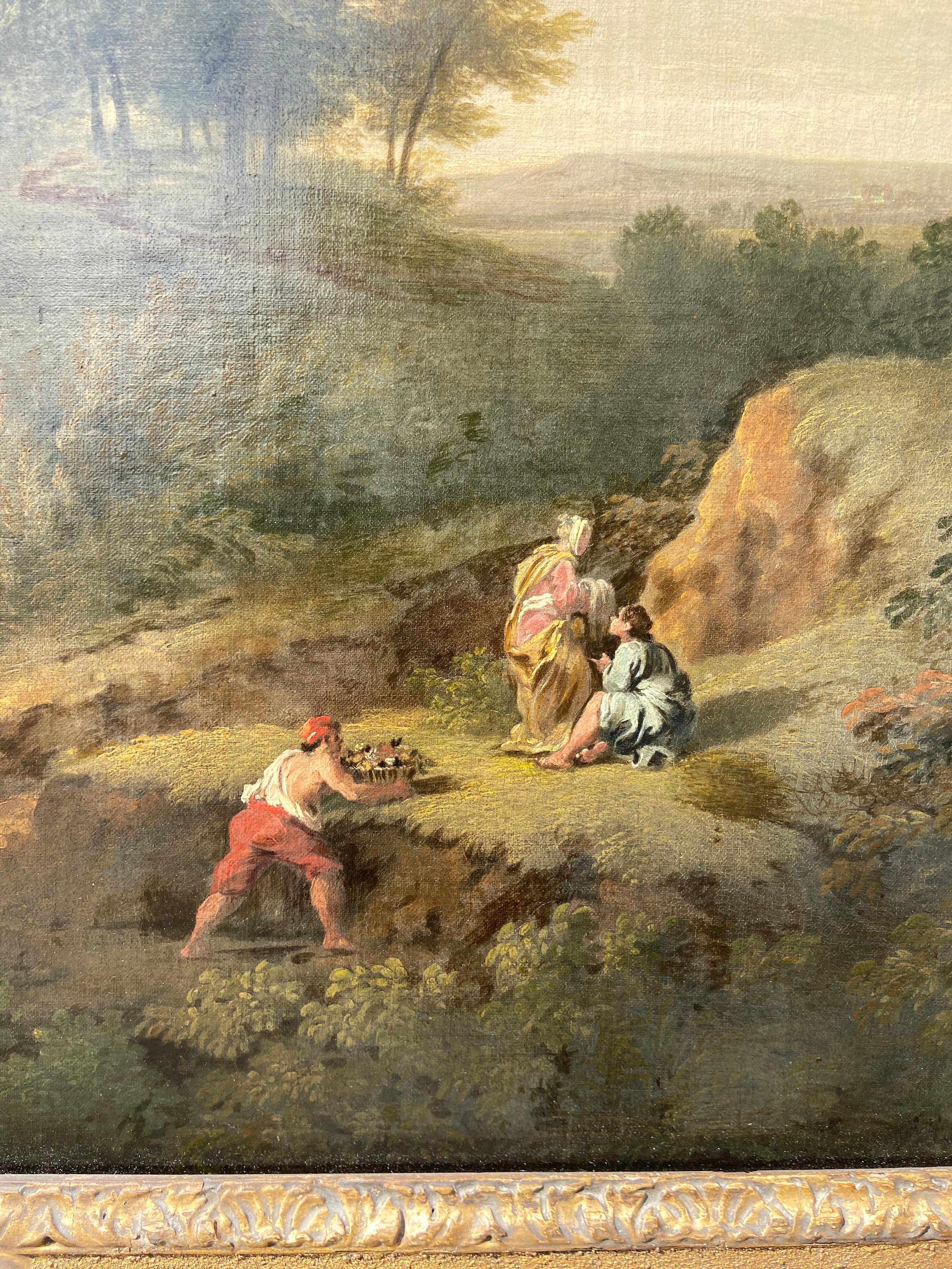 Stunning 18th Century Landscape By George Lambert 2