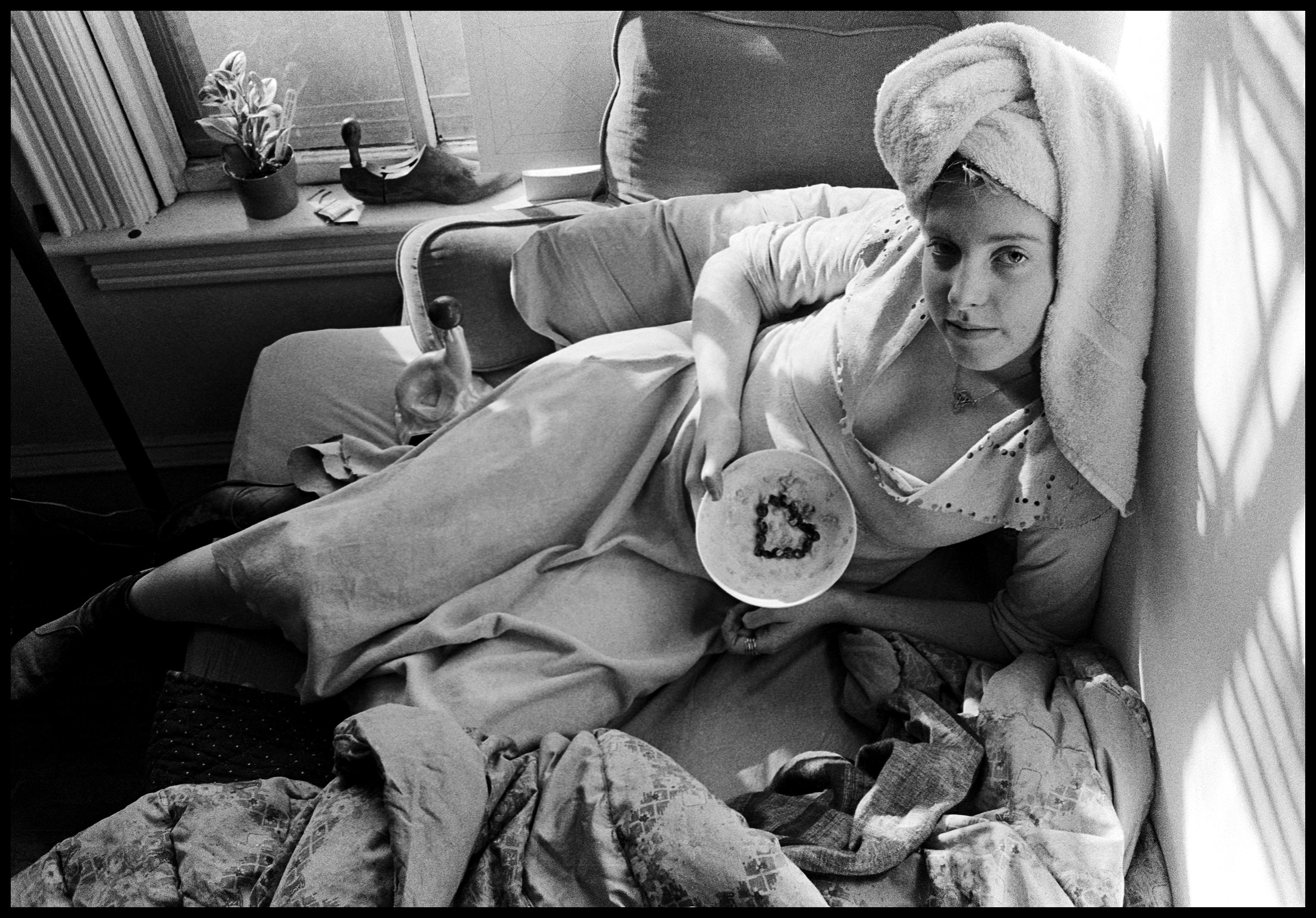 George Lange Portrait Photograph - Francesca Woodman, Providence, RI