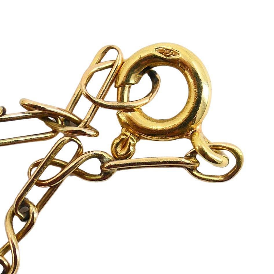 George Lederman Collier pendentif crabe cancer en or 18k avec diamants en vente 6